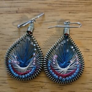 Colorful Teardrop Earrings